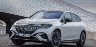 Mercedes-AMG EQE del 2024, un SUV eléctrico, rápido, tranquilo y capaz